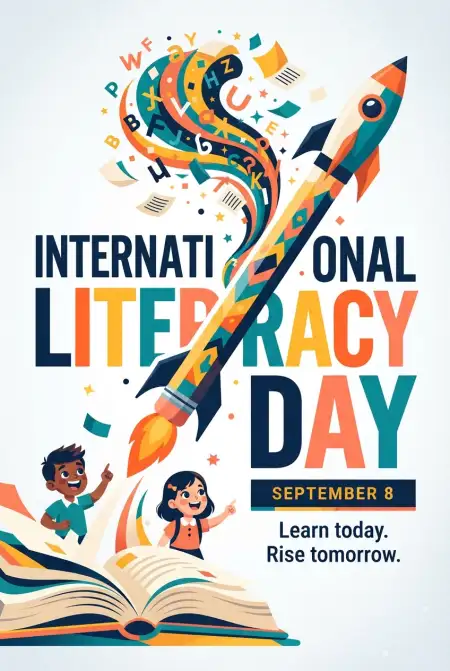 Free International Literacy Day Png Free Download Image Download