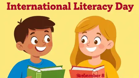 International Literacy Day Slogan Images In English - Free International Literacy Day Images Download
