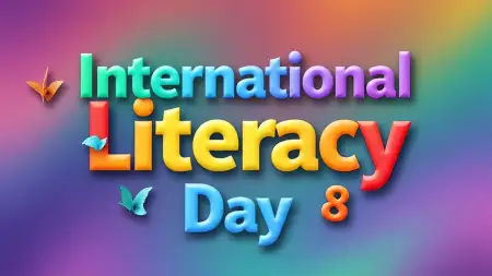 International Literacy Day Social Media Banner Design - Free Nternational Literacy Day Download