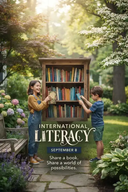 Free International Literacy Day Social Media Images Image Download