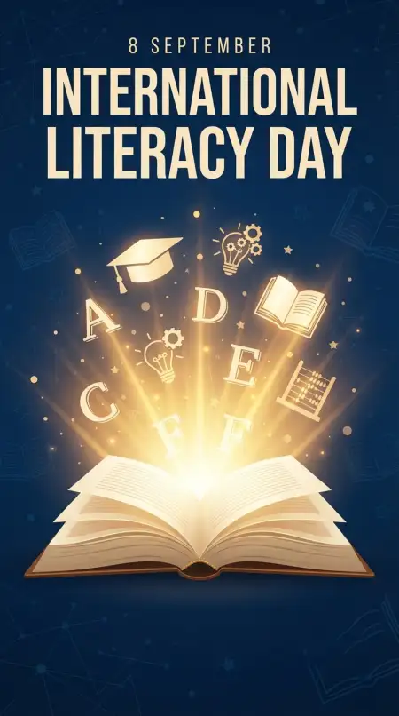 Free International Literacy Day Vector Free Download Image Download