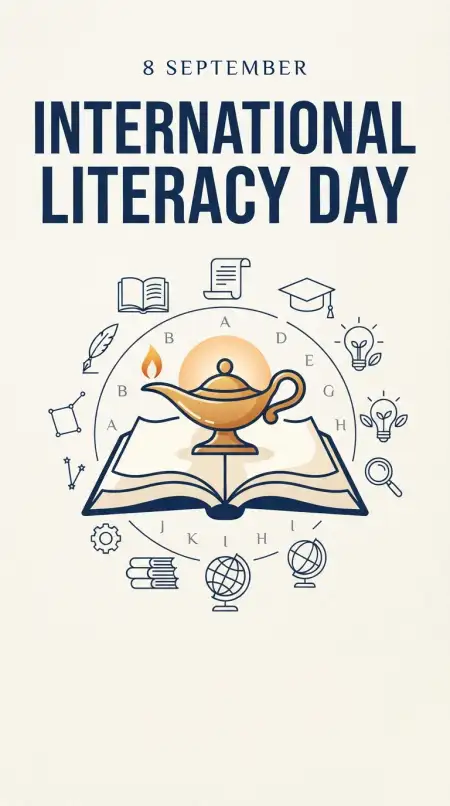 Free International Literacy Day Whatsapp Greeting Images Image Download