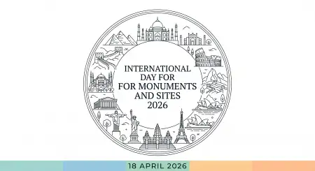 Free International Monuments Day 2026 Date Image Download