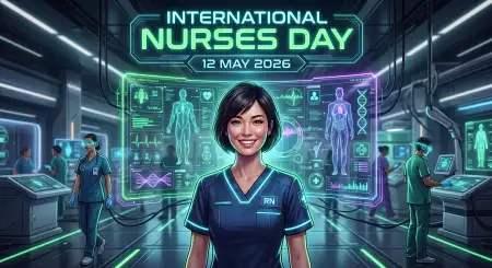 International Nurses Day 2026 Aesthetic Background - Free International Nurses Day 2026 Wishes Download