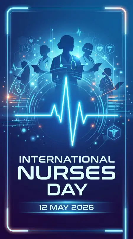 International Nurses Day 2026 Banner - Free International Nurses Day 2026 Wishes Download