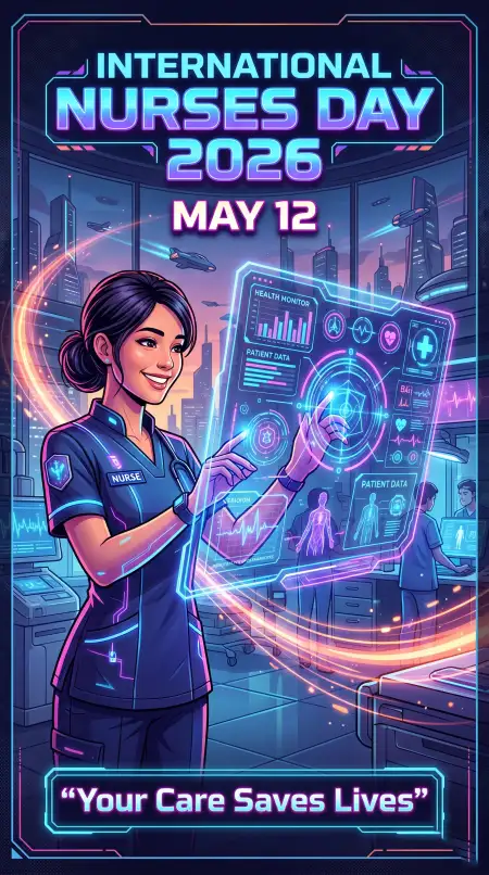 International Nurses Day 2026 Youtube Thumbnail - Free International Nurses Day 2026 Wishes Download