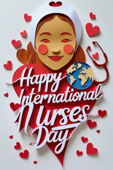 International Nurses Day Caption For Reel Video - Free Related Appy Iinternational Nurses Day Image