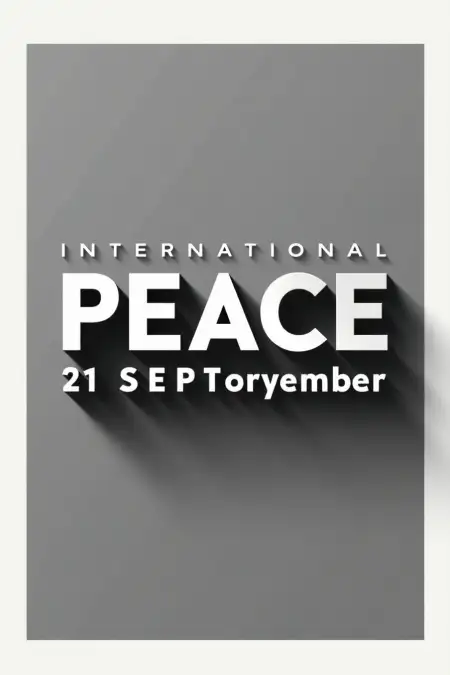 International Peace Day Facebook Post Captions - Free International Peace Day Download