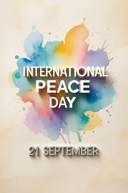 International Peace Day Poster Ideas For School Competition - Free International Peace Day Download