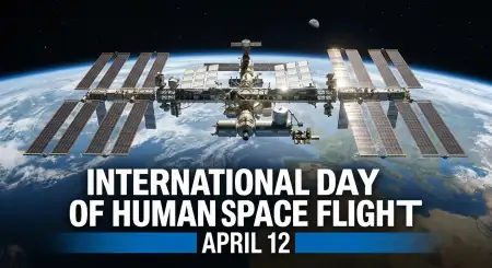 International Space Flight Day Wishes 2026 - Free International Day Of Human Space Flight 2026 Download