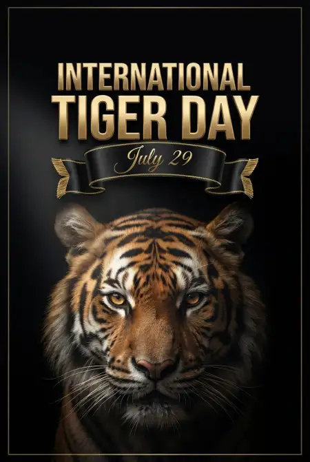 International Tiger Day 2026 Premium Design - Free International Tiger Day 2026 Download
