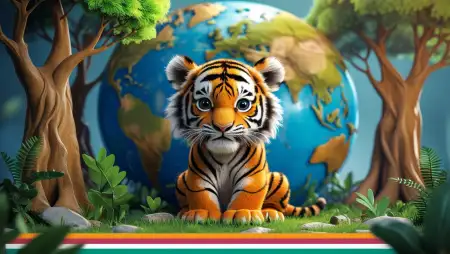 International Tiger Day Kids Activity Poster - Free International Tiger Day Download