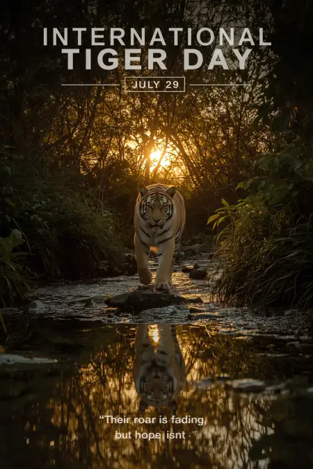 International Tiger Day Profile Pic For Whatsapp - Free International Tiger Day Download
