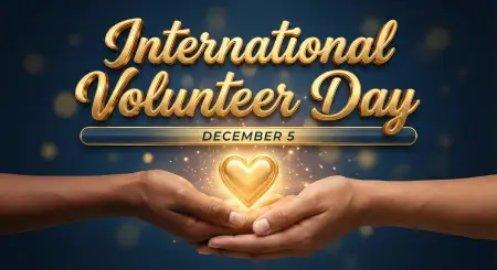 Free International Volunteer Day Instagram Story Template Background Download
