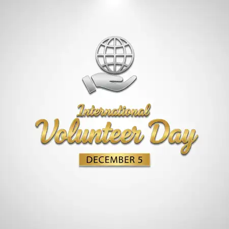 Free International Volunteer Day Volunteer Recognition Certificates Background Download