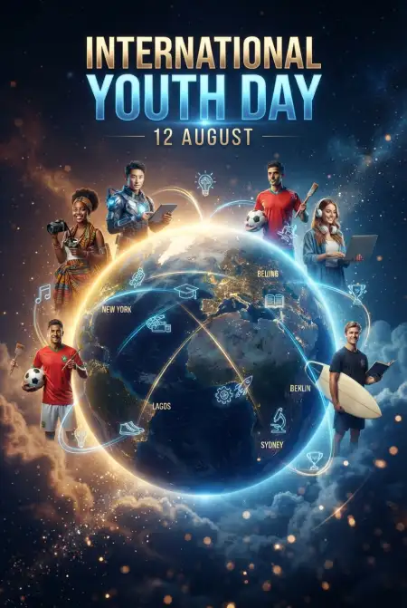 International Youth Day 2026 Awareness Campaign - Free International Youth Day 2026 Download