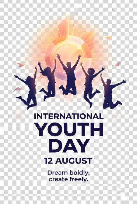 International Youth Day 2026 Whatsapp Status Image - Free International Youth Day 2026 Download