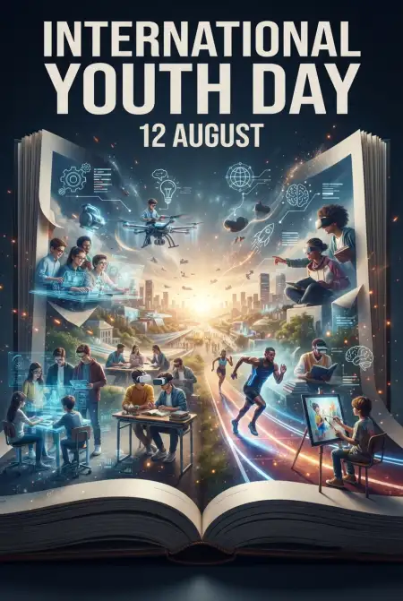 International Youth Day 2026 Youth Empowerment Graphics - Free International Youth Day 2026 Download