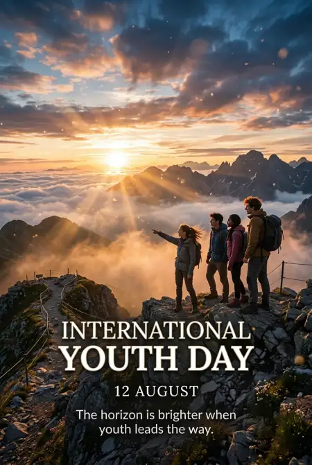 International Youth Day 2026 Youth Quotes - Free International Youth Day 2026 Download