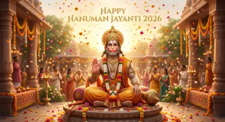 Jai Hanuman Jayanti 2026 Wishes - Free Happy Hanuman Jayanti 2026 Download