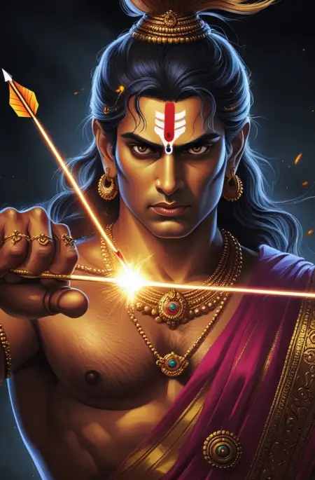 Jai Shri Ram Dhanush Ban Images Free - Free Arrow Download