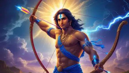 Jai Shri Ram Dhanush Photo For Greetings - Free Arrow Download