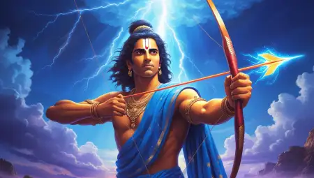 Jai Shri Ram With Dhanush Photo In HD - Free Arrow Download