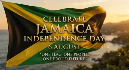 Jamaica Independence Day 2026 Banner - Free Jamaica Independence Day 2026 Download
