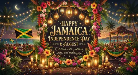 Jamaica Independence Day 2026 Event Banner - Free Jamaica Independence Day 2026 Download
