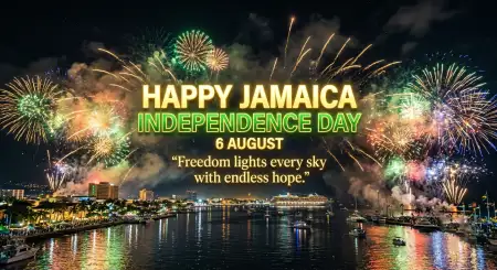 Jamaica Independence Day 2026 Fireworks - Free Jamaica Independence Day 2026 Download