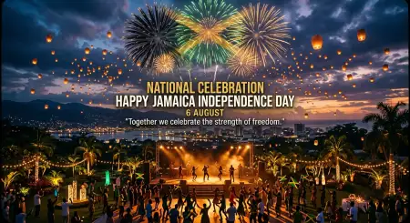 Jamaica Independence Day 2026 National Celebration - Free Jamaica Independence Day 2026 Download