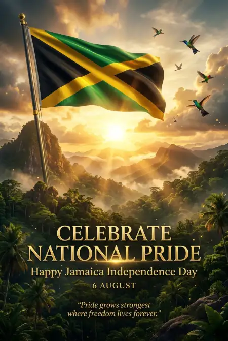 Jamaica Independence Day 2026 National Pride - Free Jamaica Independence Day 2026 Download