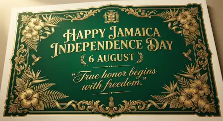 Jamaica Independence Day 2026 Photo Frame - Free Jamaica Independence Day 2026 Download