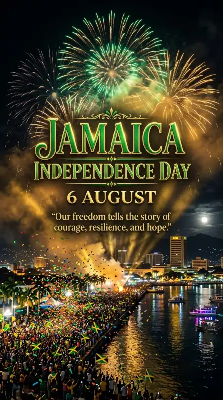 Jamaica Independence Day 2026 Poster - Free Jamaica Independence Day 2026 Download