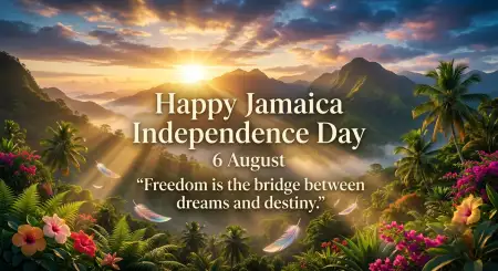Jamaica Independence Day 2026 Quote - Free Jamaica Independence Day 2026 Download