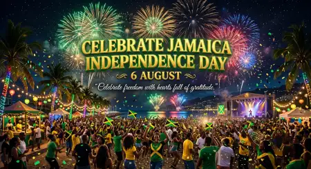 Jamaica Independence Day 2026 Web Banner - Free Jamaica Independence Day 2026 Download