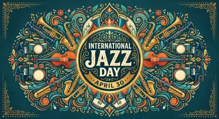 Jazz Day Minimal Design Inspiration - Free International Jazz Day 2026 Download