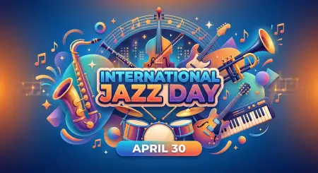 Jazz Theme Background Hd Images - Free International Jazz Day 2026 Download