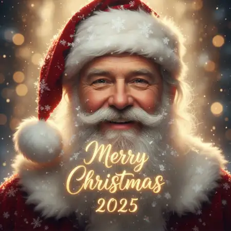 Free Jesus Christmas Wishes 2025 Background Download