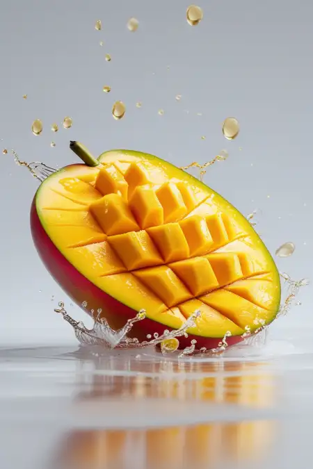 Juicy Mango Background For Digital Banner - Free Related Banner Image