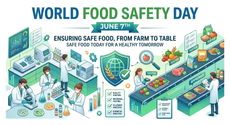 Free June 7 World Food Safety Day Poster Png Transparent PNG Download