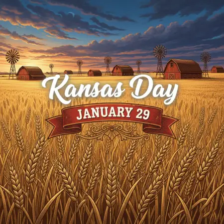 Free Kansas Day Community Event Poster Background Download