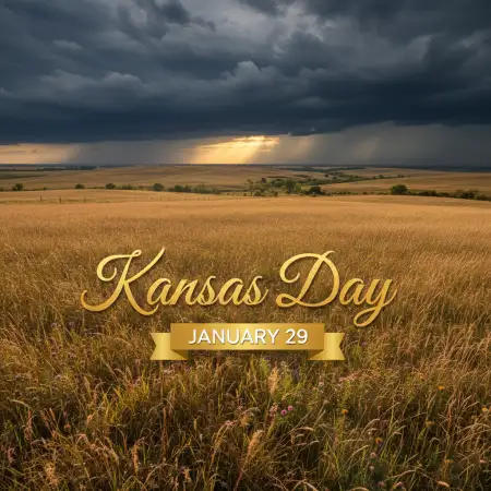 Free Kansas Day Digital Art Background Download