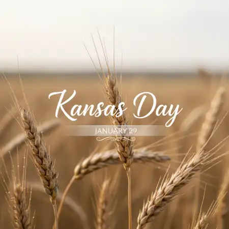 Free Kansas Day Educational Content Background Download