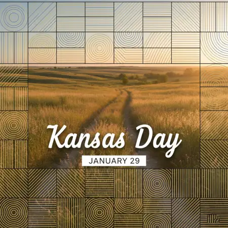 Free Kansas Day Landscape Illustration Background Download