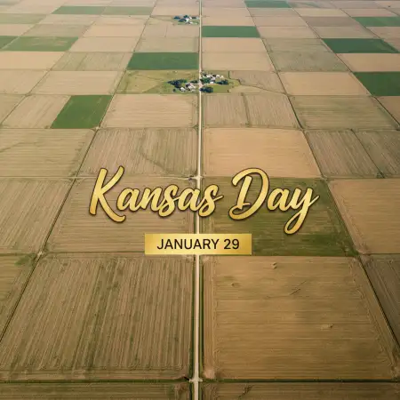 Free Kansas Day Realistic Artwork Background Download