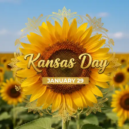 Free Kansas Day Social Media Banner Background Download