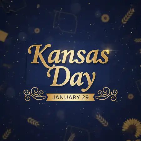 kansas day social media post