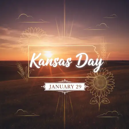 Free Kansas Day Timeline History Background Download