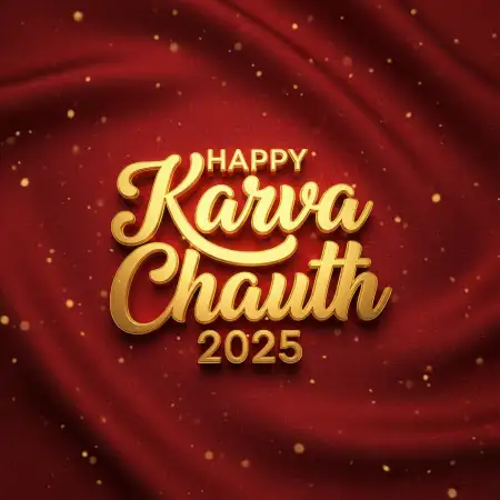 Karva Chauth 2025 Couple Image Free Download - Free Happy Karva Chauth Download